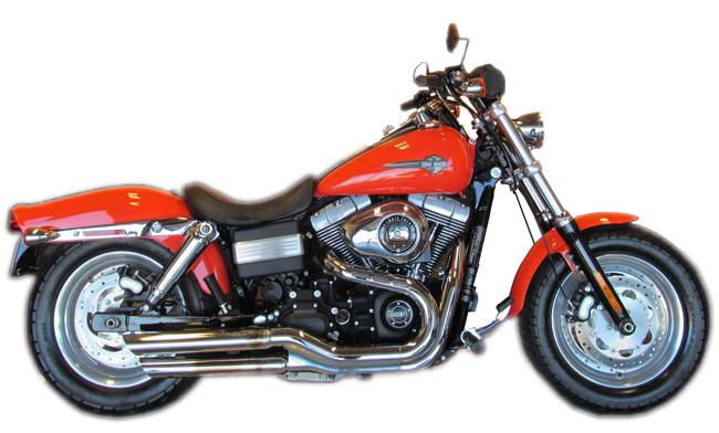 2012 Harley-Davidson Dyna Fat Bob (FXDF 103) – Orange - NEW LOW PRICE!